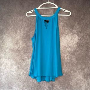 Express Blue Sleeveless Top